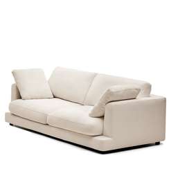 Трехместный диван Gala, 210 см, бежевый