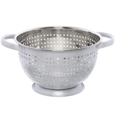 Дуршлаг из нержавеющей стали 2,3л 20см с круглыми ручками