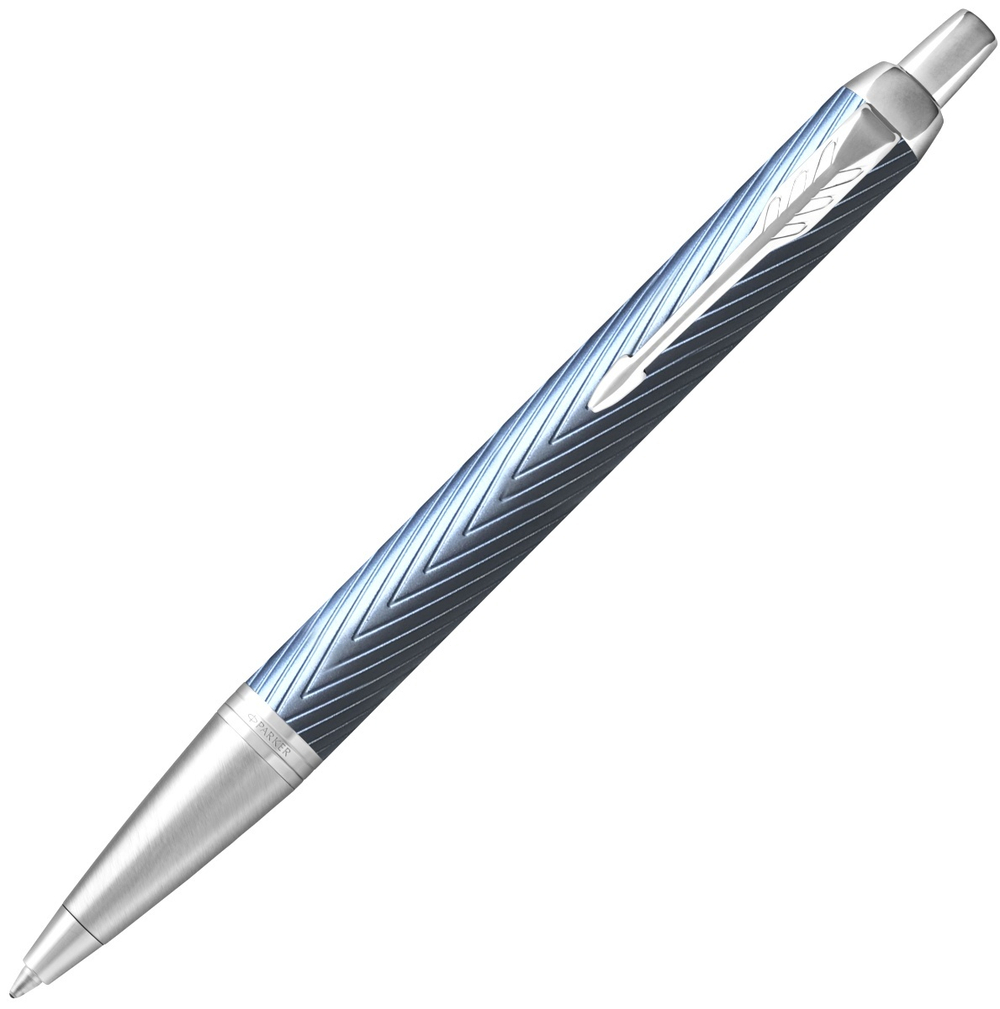Parker IM Premium - Blue Grey CT, шариковая ручка, M