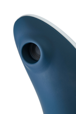 Вакуум-волновой бесконтактный стимулятор клитора Satisfyer Vulva Lover 1, силикон, синий