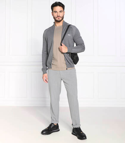 Худи zamal BOSS GREEN - серый(50475184)