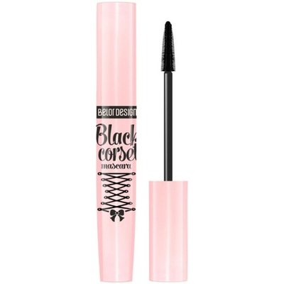 Тушь д/ресниц Belor Design Black Corset,черная моделирующая 8,8г.