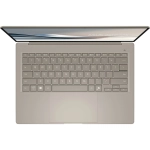 Ноутбук Asus Zenbook 14 UX3407NA-QD100W 14" OLED Qualcomm Snapdragon X2 Elite 32Gb/1Tb SSD Win 11 Home бежевый (90NB1711-M007R0)