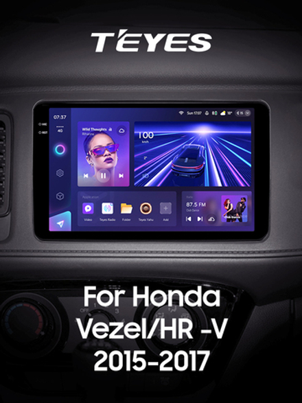 Teyes CC3 2K 9"для Honda Vezel, HR-V 2015-2017