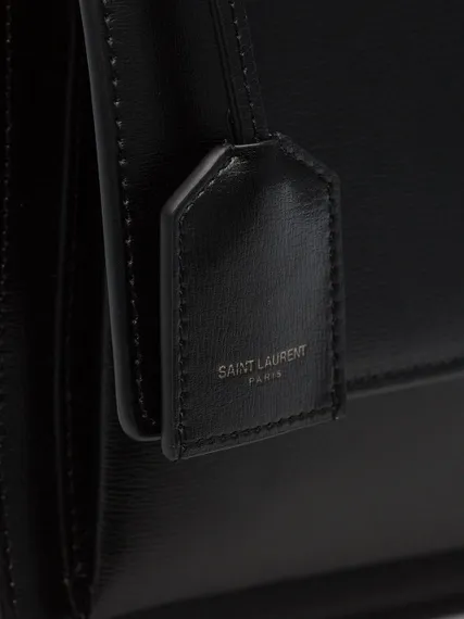 Женская сумка Saint Laurent Sunset Monogram Medium черный