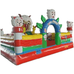 Коммерческий надувной батут "Веселый барашек"