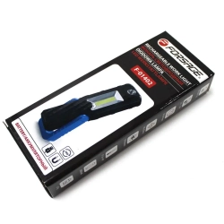 Лампа светодиодная аккумуляторная(5W COB+1W,магнит,180гр.,250Lm,2000mAh,USB провод,время раб.3ч,время заряд.2-3ч,защита гнезда зарядки) Forsage F-01402