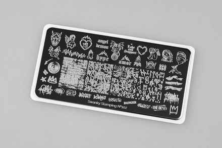 Пластина Swanky Stamping 102