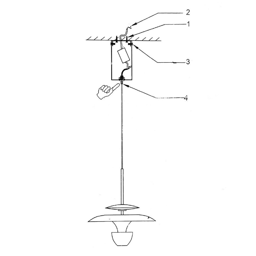 Подвесной Светильник Bertil Brass Трехцветный Свет By Imperiumloft