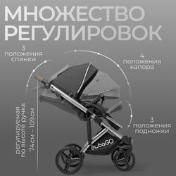 Модульная коляска BubaGO Rosano 3в1