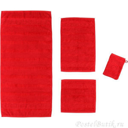 Полотенце 80х160 Cawo Noblesse 1001 красное