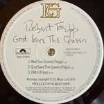 Robert Fripp ‎– God Save The Queen / Under Heavy Manners (Англия 1980г.)