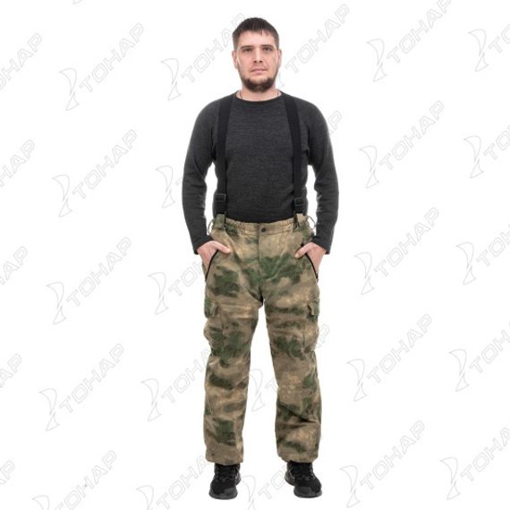 Костюм демисезонный на флисе Дельта-2 мох RG р.60 /182-188 Helios