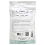 Starwest Botanicals, Органические семена расторопши, 89,9 г (3,17 унции)