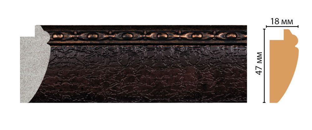 Багет Decomaster FM12-2 47*18*2850мм