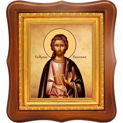 Евдоким Каппадокиянин праведный. Икона на холсте.