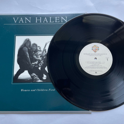 Винтажная виниловая пластинка LP Van Halen Women And Children First (США 1980)