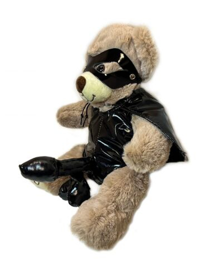 Оригинальный плюшевый мишка в костюме БДСМ (Цвет: разноцветный)