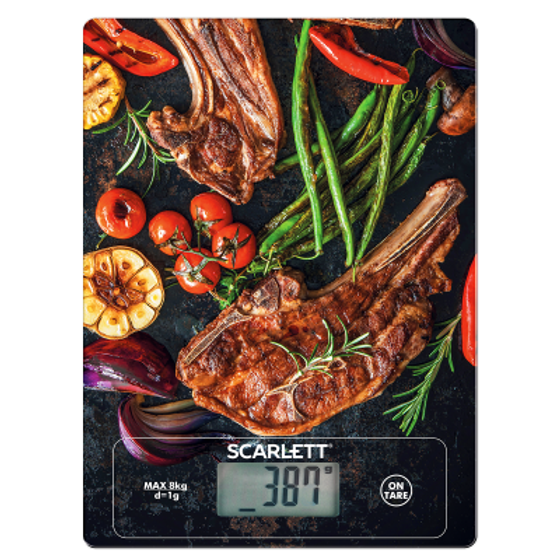 Весы кухонные Scarlett SC-KS57P39 гриль