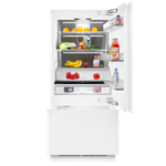 Встраиваемый холодильник NO FROST с инвертором и выдвижной морозильной камерой MAUNFELD MBF212NFW1 Inverter