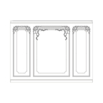 Стена RODECOR Захаржевский Ф2  77302RC**