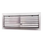 Решетки с фиксированными жалюзи Р1-29-0° с КРВ