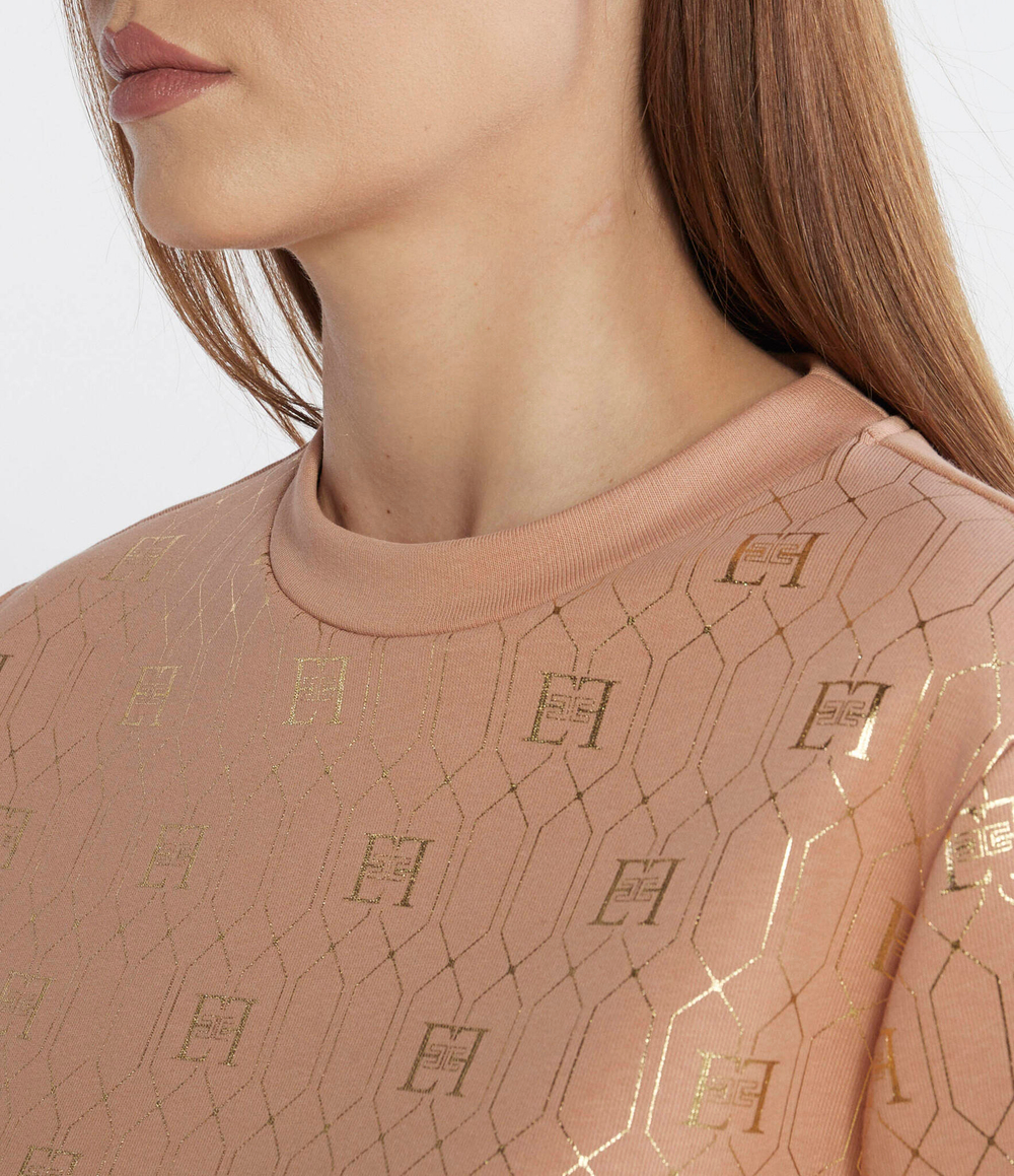 Худи Elisabetta Franchi - нюд(MD01237E2)