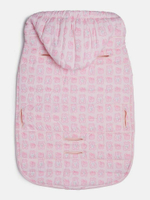 Конверт-одеяло с капюшоном GUESS Нежно-розовый/Принт: мишки, баночки с медом Девочка