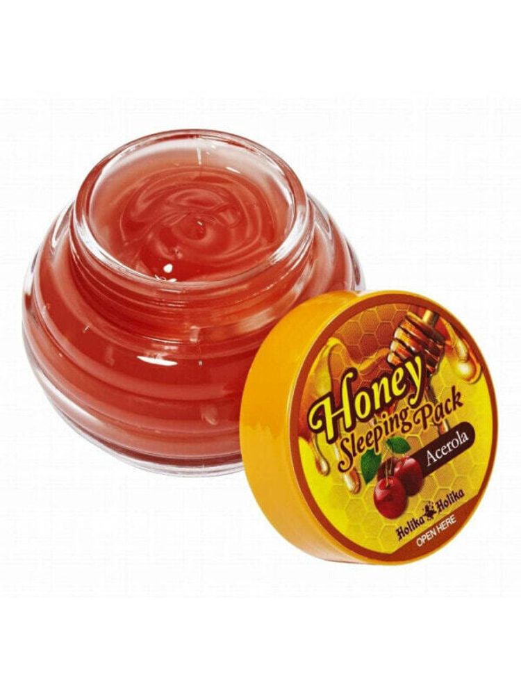 Маски Увлажняющая ночная маска Holika Holika Honey Sleeping Pack Ацерола (90 ml)