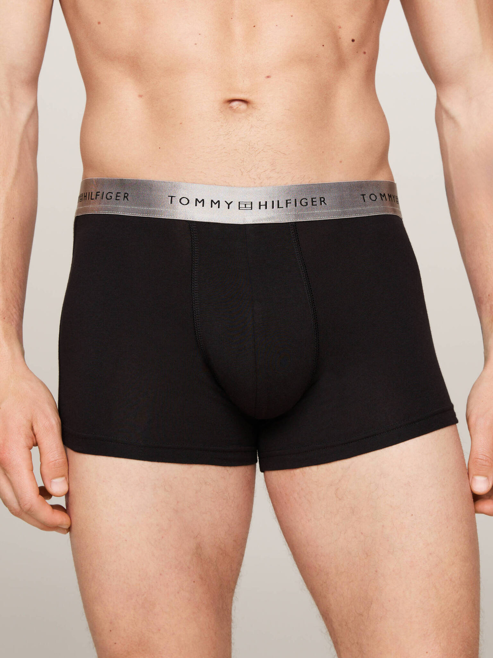 Трусики-боксеры 3шт. Tommy Hilfiger - черный(UM0UM03411)