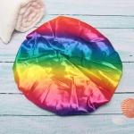 Шапочка для душа «Ультрамарин - Радуга», d-26см