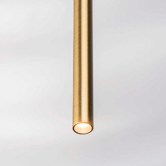 L5T747343 Люстра TUBO LED 25W 1600LM 25G ЗОЛОТО 4000K