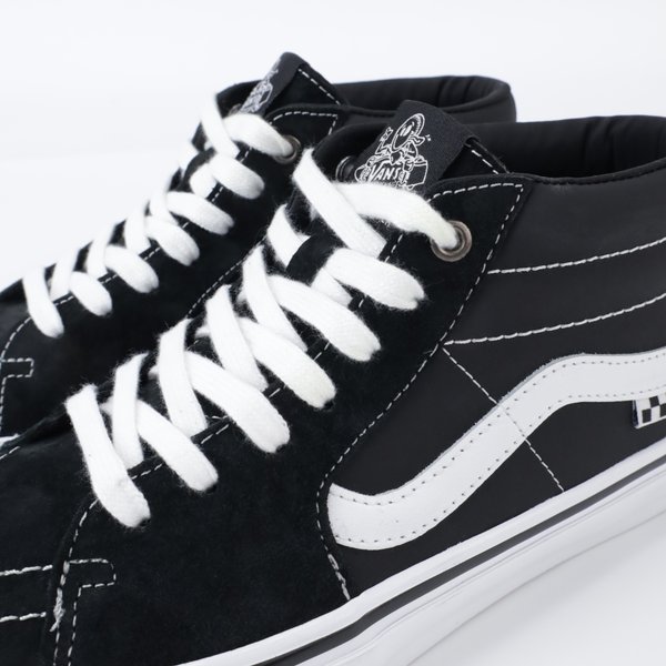 Vans Skate Grosso Mid (black/white) артикул: - купить в магазине Дайс