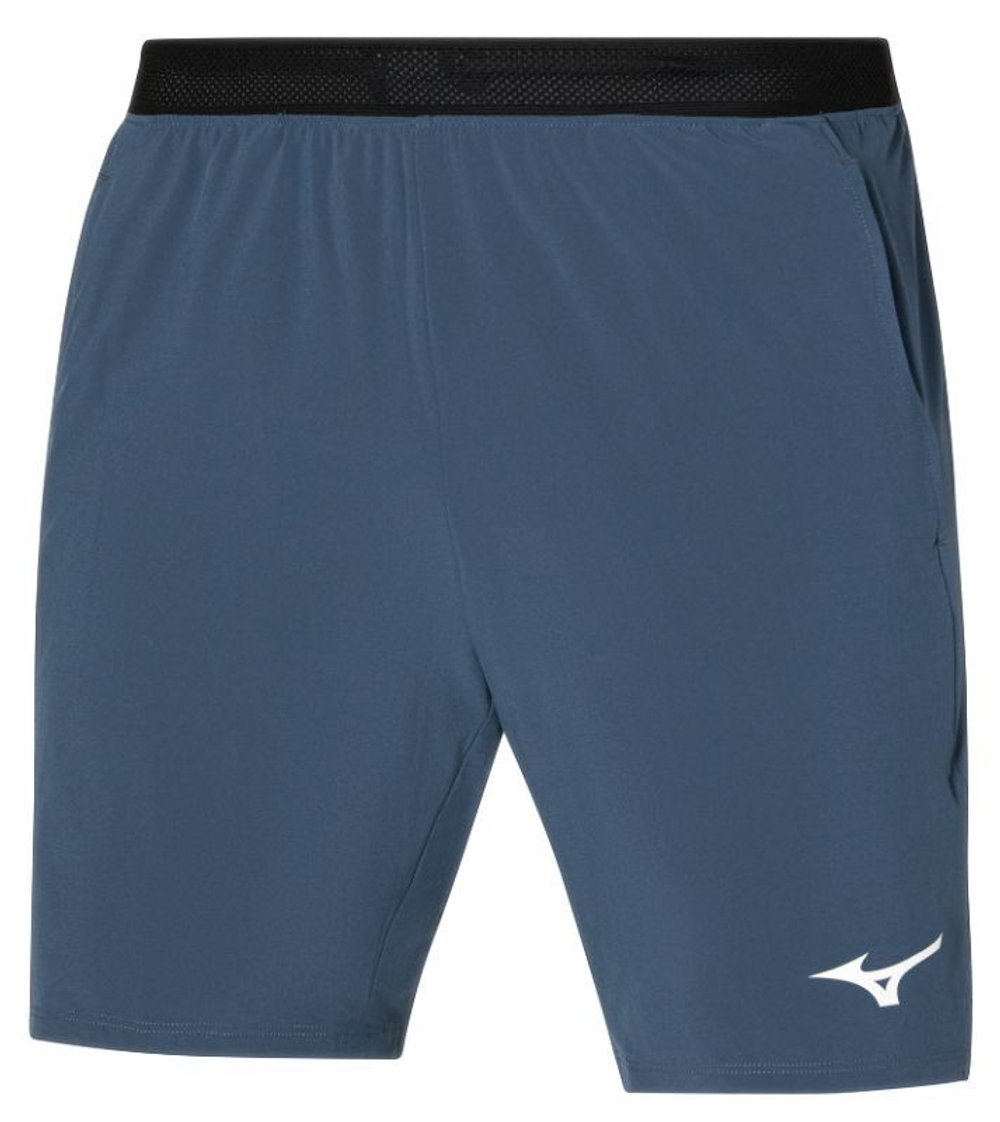 Мужские теннисные шорты Mizuno Laser - небесный