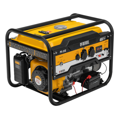Генератор бензиновый (3.3 кВт) Denzel PS-33E