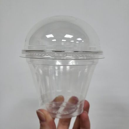 Креманка 200 мл с крышкой БЕЗ ОТВЕРСТИЯ