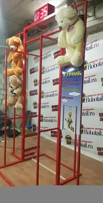 Аттракцион электронный «Турник» с вращающейся перекладиной