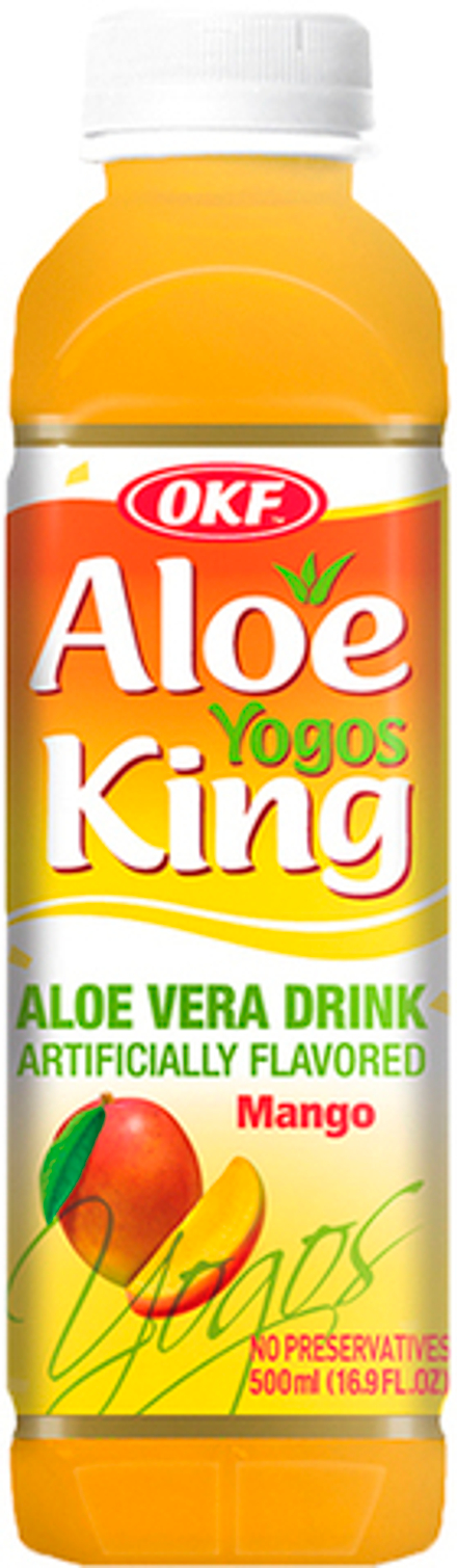 Сокосодержащий напиток OKF Aloe YOGOS King Mango "Манго" 0.5 - пэт