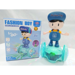 Музыкальная модная игрушка для мальчиков с подсветкой "Fashion boy" 5D Light