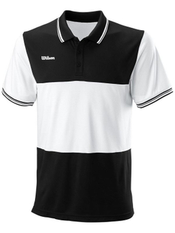 Мужское теннисное поло Wilson Team II Polo Men - black