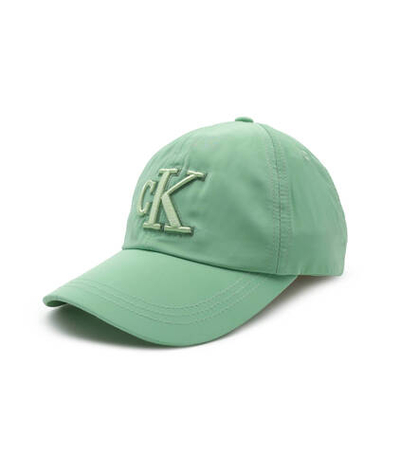 кепка monogram shiny bb cap Calvin Klein Jeans - зеленый(IU0IU00429)