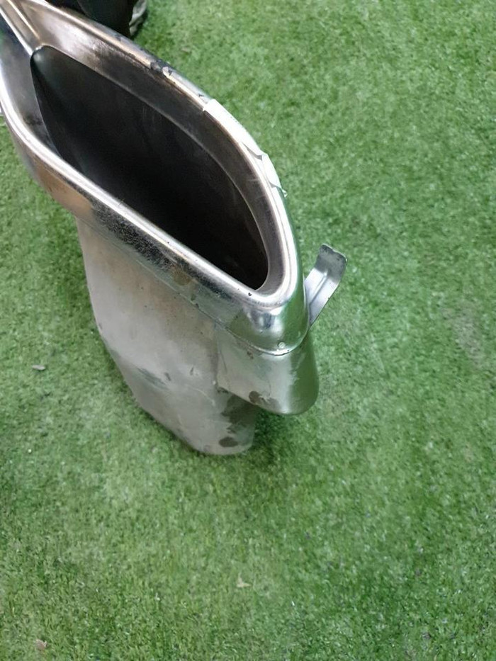 Насадка глушителя правая Mercedes C W205 (2014-2018) AMG