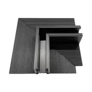 Соединитель L-образный встраиваемый 506337 чёрный Linea Lightstar