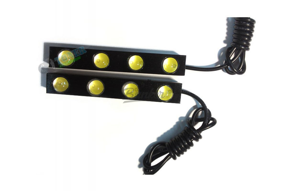 ДХО DRL 2х4 LED (линзованные), (компл.)