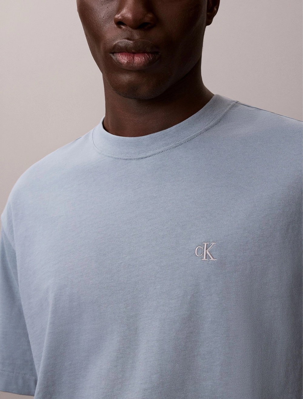 Футболка Calvin Klein Monogram Logo Relaxed Fit Lead