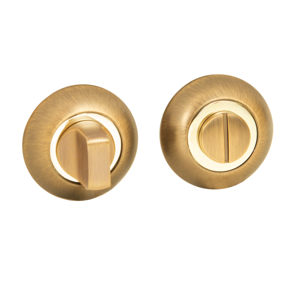 Ручка поворотная BK6.R.RM54 (BK6 RM) AB/GP-7 бронза/золото