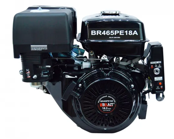 Двигатель бензиновый &quot;BRAIT&quot; BR465PE18A (18,5 л.с., эл стартер, 18А)