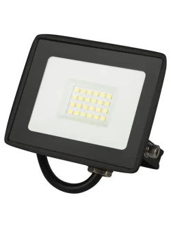 Прожектор светодиодный уличный ЭРА RED LINE LPR-024 влагозащищенный от сети, 30Вт 6500К, IP65