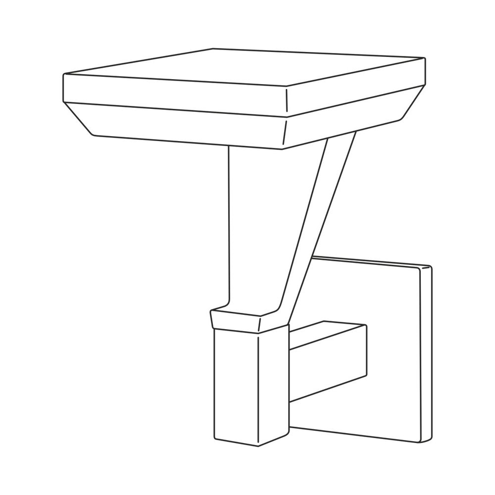 Citilux Krid CLU06W LED Уличный настенный светильник Графит