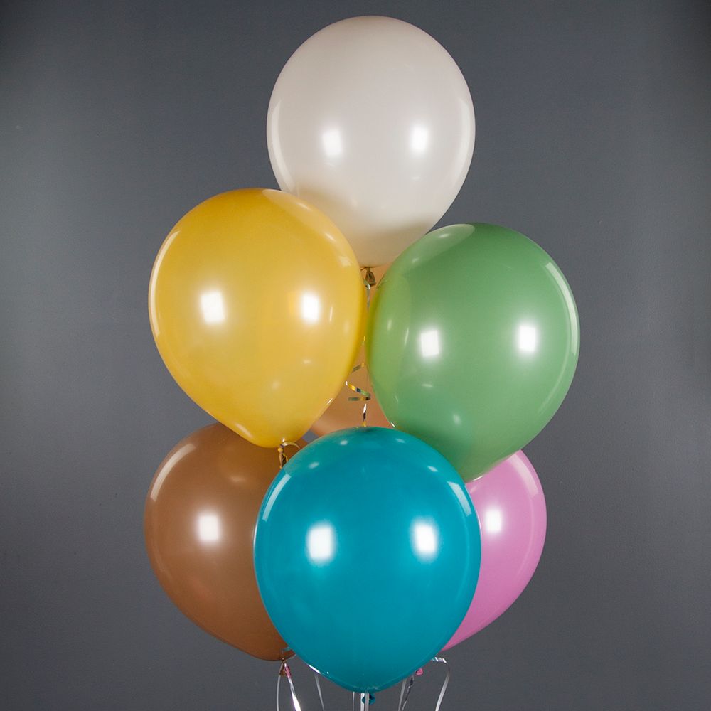 Шар (12''/30 см) Retro, Белый песок, пастель ретро, 50 шт.